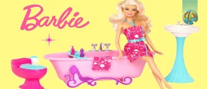 شستشوی عروسک باربی