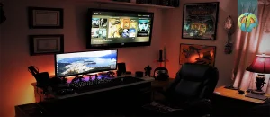 دیزاین اتاق گیمینگ با عروسک فیگور