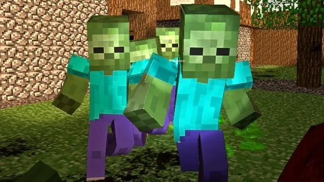 زامبی های ماینکرافت