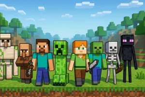 شخصیت های ماینکرافت