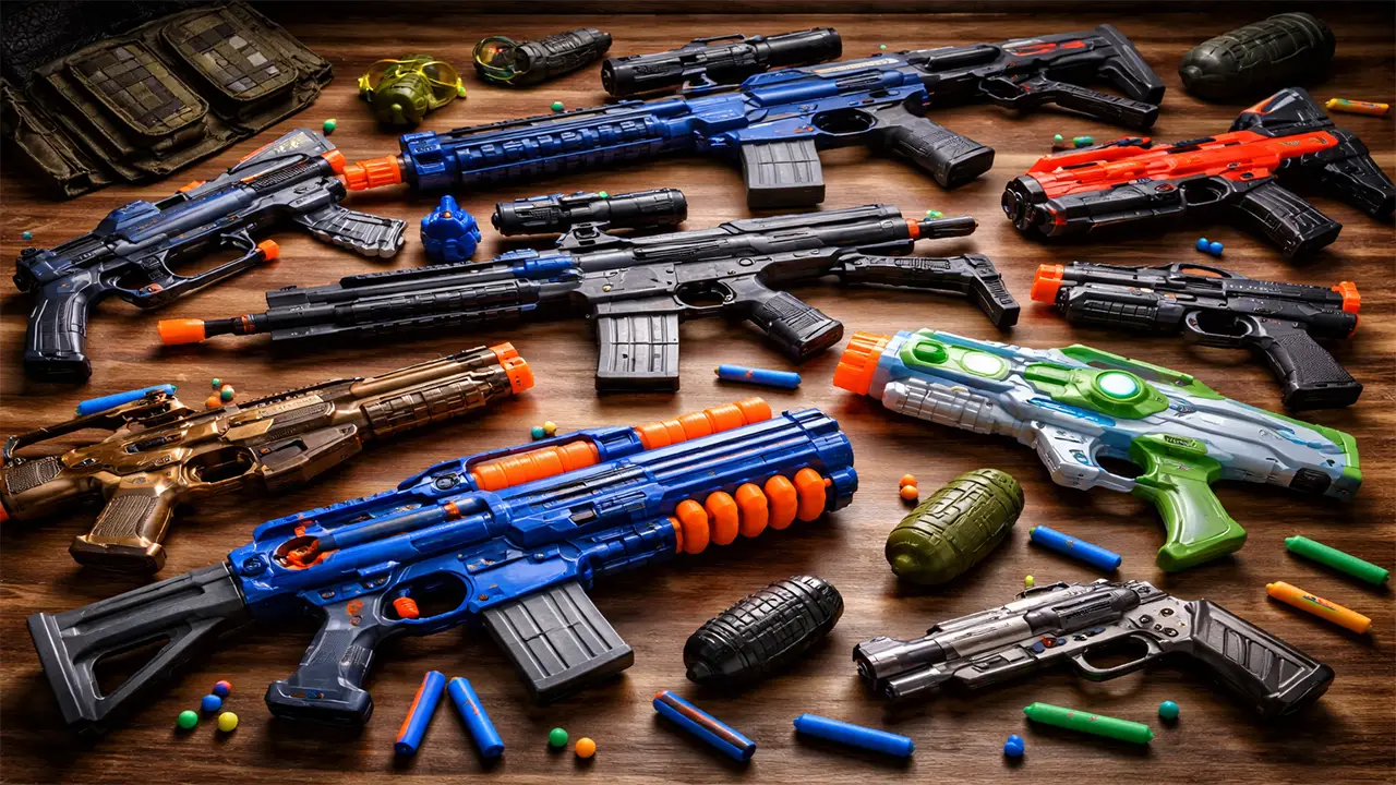 عکس تفنگ اسباب بازی