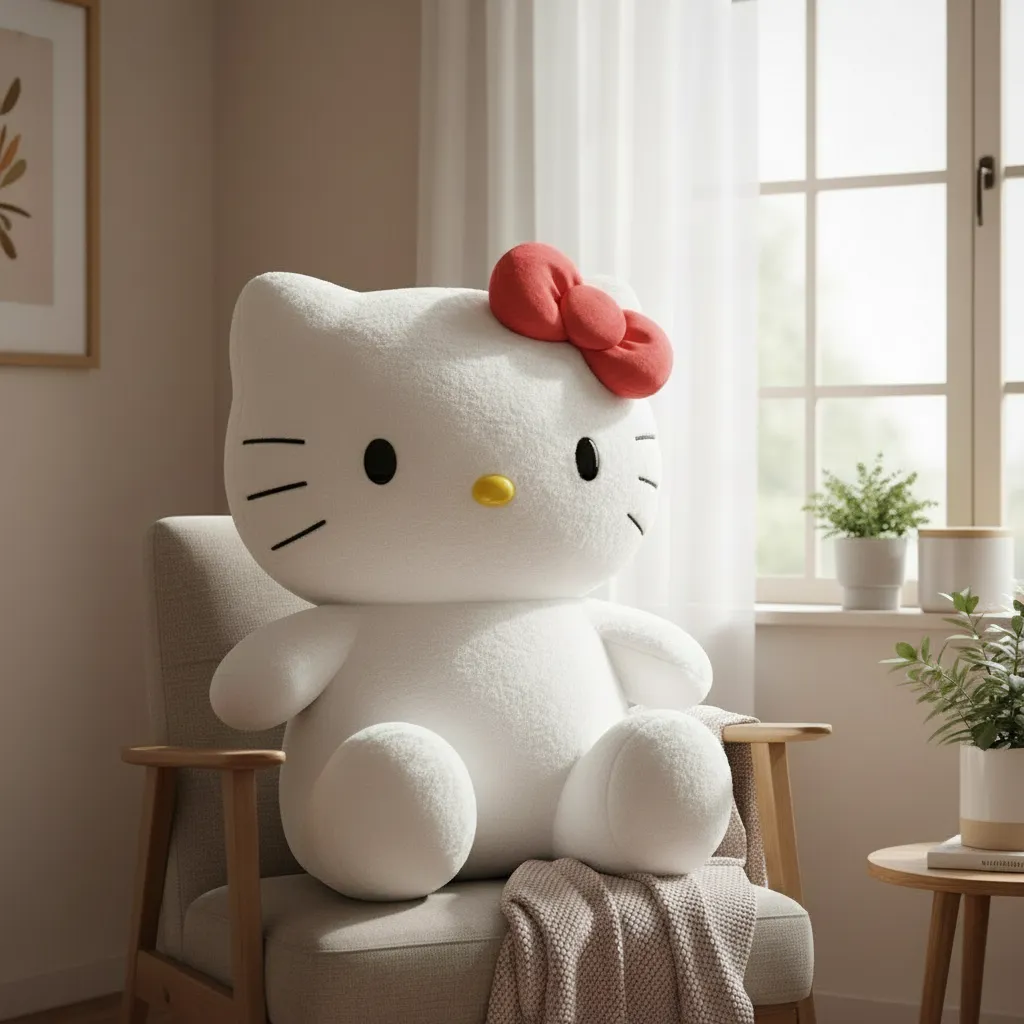 عکس عروسک کیتی بزرگ