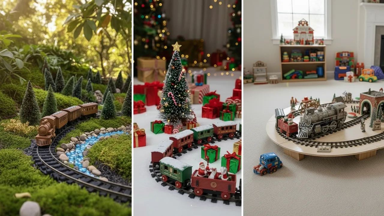 10 عکس قطار اسباب بازی جذاب که بچهها عاشقش میشن