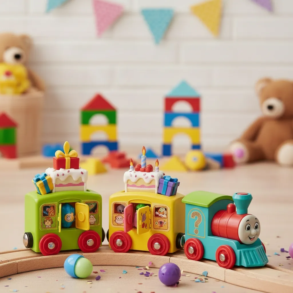 عکس قطار اسباب بازی سورپرایزی