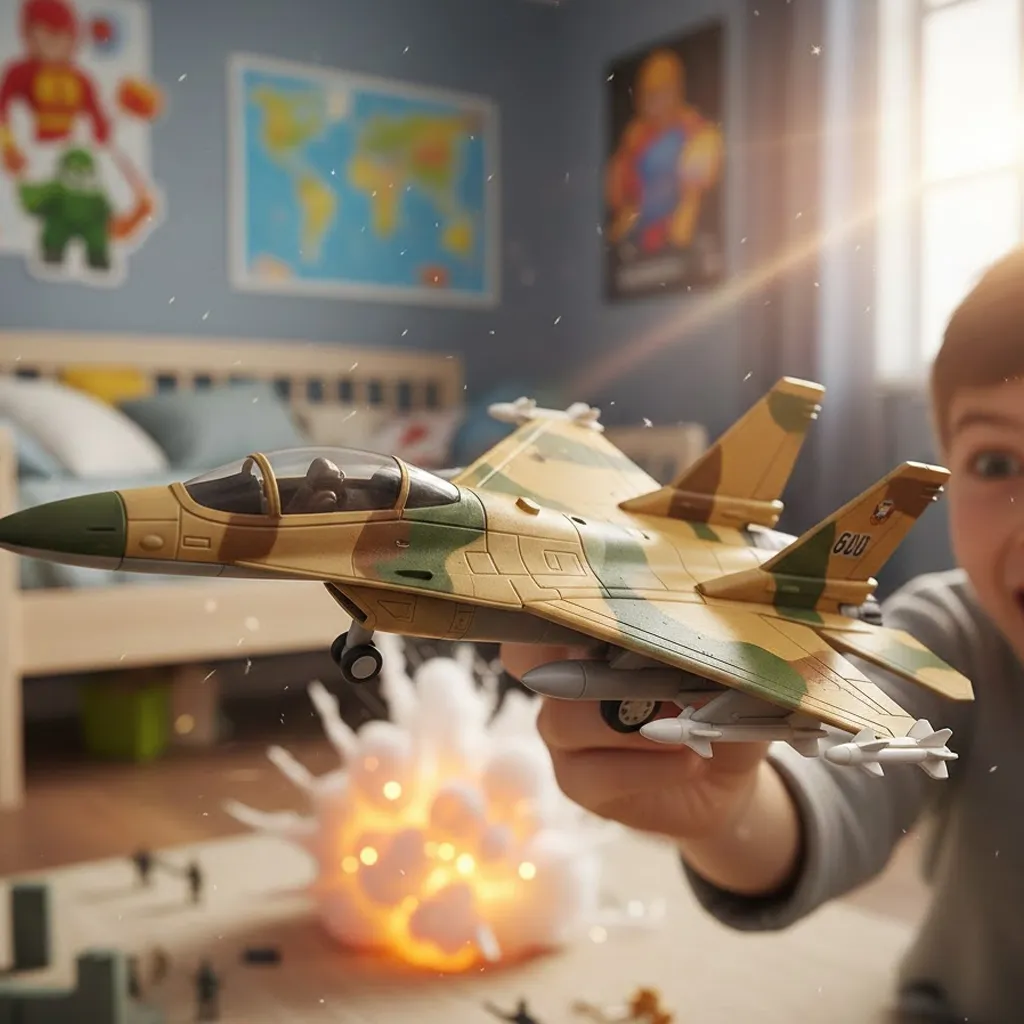 عکس هواپیما اسباب بازی جنگی