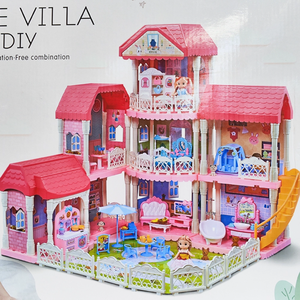 اسباب بازی خانه ویلایی دو طبقه باربی برند Fairy Care