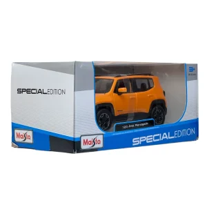 ماکت ماشین Jeep Renegade رنگ نارنجی