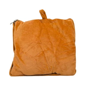 عروسک پتو دارکیفی نانو طرح فیل رنگ خردلی کد NO.1008-41