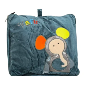 عروسک پتو دارکیفی نانو طرح فیل کد NO.1008-89