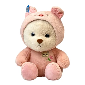 عروسک خرس لباس خوک