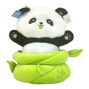 عروسک پاندا اورجینال داخل بامبو