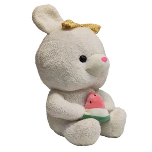 عروسک خرگوش میوه به دست ارتفاع 50 سانتی متر