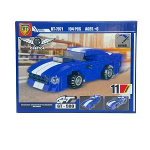 لگو ماشین رنگ آبی مدل GT-500 کد 7071