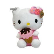 عروسک کیتی بستنی به دست نانو