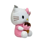 عروسک کیتی بستنی به دست نانو