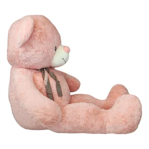 عروسک خرس کف پا سینه لاو رنگین کمانی 150 سانتی متری کد NO.221