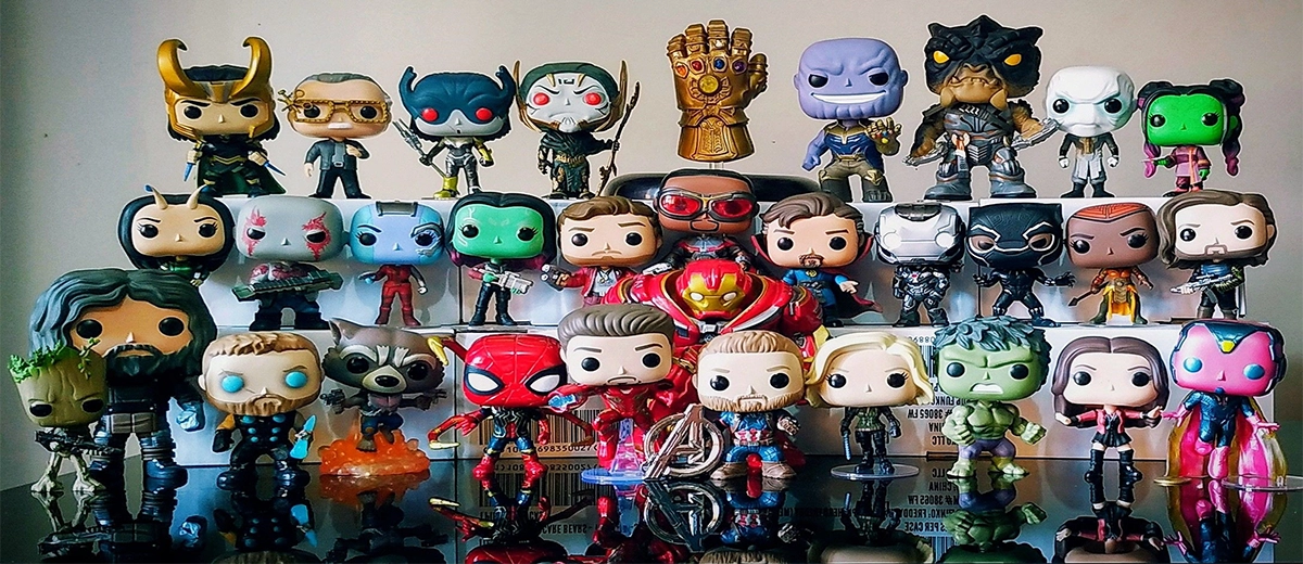 کلکسیون اکشن فیگورهای برند Funko Pop