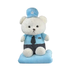 عروسک خرس پلیس پتودار کد NO.6415-118