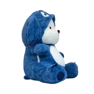 عروسک خرس با لباس استیج 65 سانتی متر