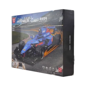 لگو ماشین مسابقه آبی 1065 قطعه کد NO.18024B