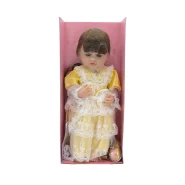 عروسک دختر سلیکونی سخنگو سفارش اروپا کد NO.2096