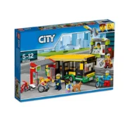 لگو ایستگاه اتوبوس 377 قطعه برند سیتی کد NO.19079