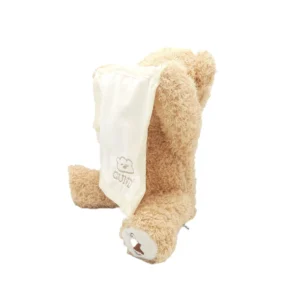 عروسک خرس دالی چراغ دار تنفسی موزیکال کدNO.19903