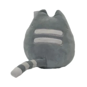 گربه پوشین طوسی تیره سایز25سانتی متر کدM12