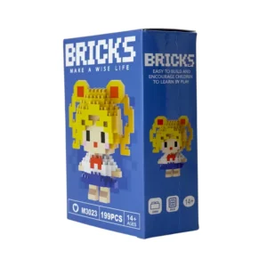 لگو بریکس شخصیت سیلورمون آبی 199 قطعه کد NO.M3023