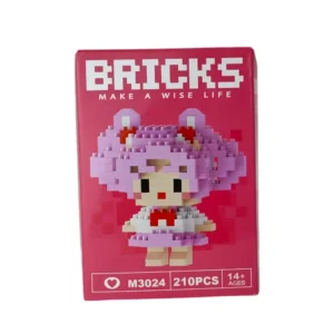 لگو بریکس شخصیت سیلورمون صورتی 210 قطعه کد NO.M3024