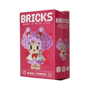 لگو بریکس شخصیت سیلورمون صورتی 210 قطعه کد NO.M3024