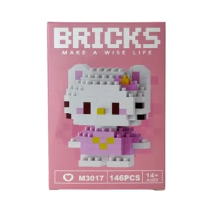 لگو بریکس شخصیت کیتی صورتی 146 قطعه کد NO.M3017