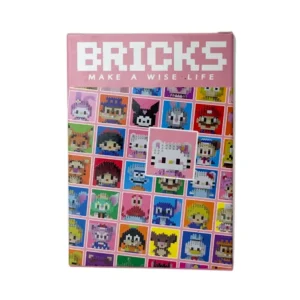 لگو بریکس شخصیت کیتی صورتی 146 قطعه کد NO.M3017