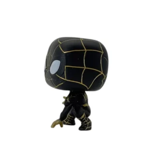 فیگور اسپایدرمن فانکو پاپ شخصیت مرد عنکبوتی مشکی طلایی کد NO.2023-021