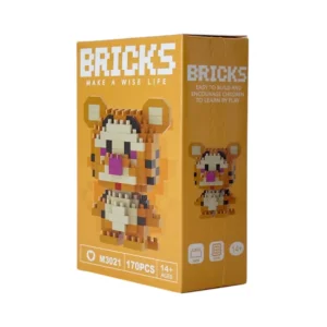 لگو بریکس شخصیت تایگر پو 170 قطعه کد NO.M3021