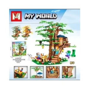 لگو ماینکرفت خونه درختی 1106 قطعه برند M کد NO.MG286